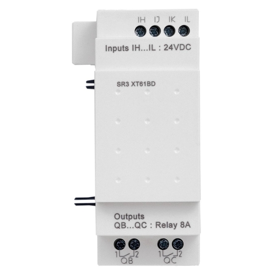 SR3XT61BD Schneider Electric МОДУЛЬ РАСШИР ДИСКР 4ВХ/2ВЫХ =24В