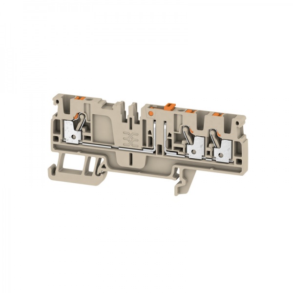 1989830000 WEIDMULLER Клемма для проведения проверок, PUSH IN, 2.5 mm², 500 V, 20 A, поворотный, Поперечное разделение: без, встроенное испытательное гнездо: Да, TS 35, Тем