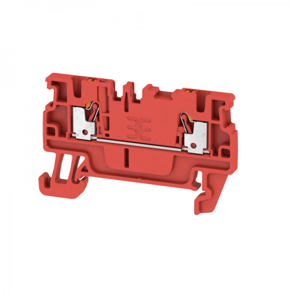 2508020000 WEIDMULLER Проходная клеммная колодка, PUSH IN, 1.5 mm², 500 V, 17.5 A, Количество соединений: 2
