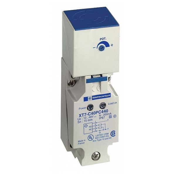 XT7C40PC440 Schneider Electric ЕМКОСТНОЙ ДАТЧИК ФОРМАТ С XT7C40PC440