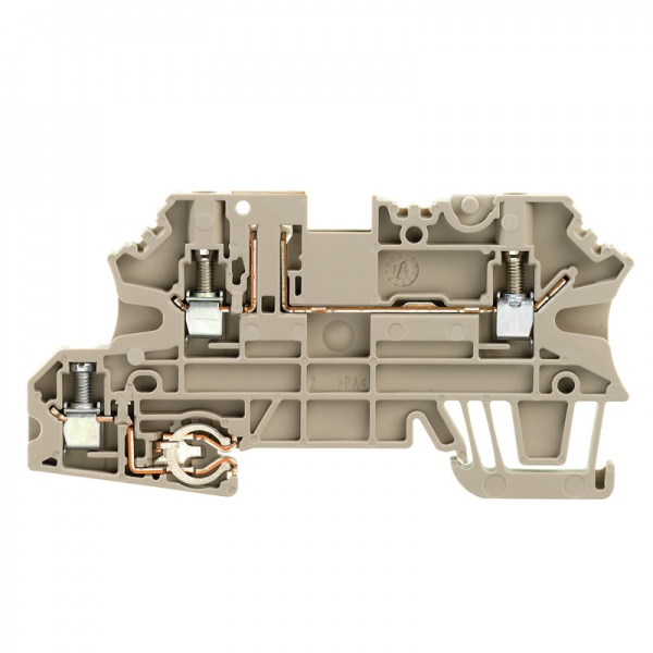 2429420000 WEIDMULLER Клемма для проведения проверок, 2.5 mm², TS 35