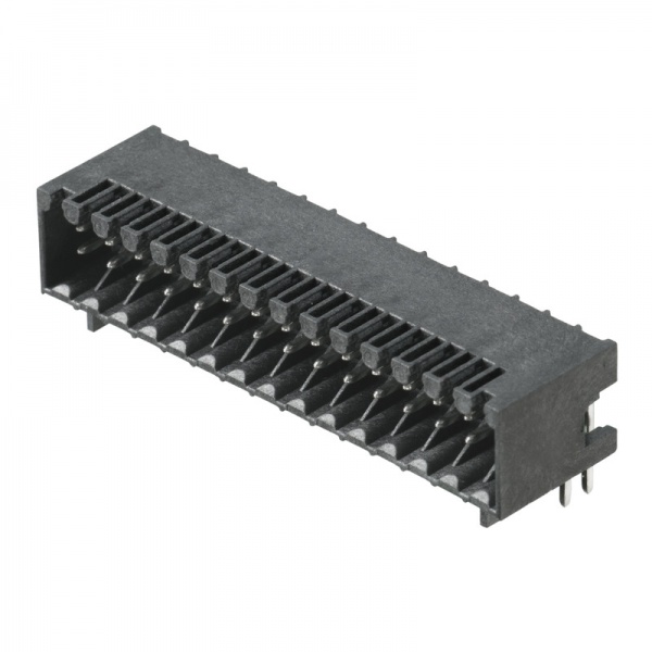 1003440000 WEIDMULLER Вставной разъем печатной платы (соединение с платой), 3.50 mm, Количество полюсов: 30, Угол вывода: 90°
