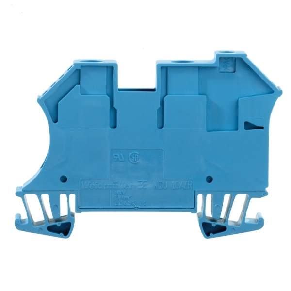 1042480000 WEIDMULLER Проходная клеммная колодка, Винтовое соединение, 10 mm², 800 V, 57 A, Количество соединений: 2