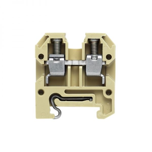 0359560000 WEIDMULLER Проходная клеммная колодка, Винтовое соединение, 4 mm², 400 V, 32 A, Количество соединений: 2
