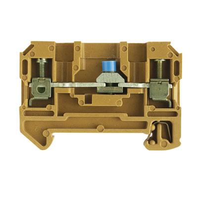 1272420000 WEIDMULLER Клемма для проведения проверок, Винтовое соединение, 4 mm², 400 V, 32 A, скользящий, Поперечное разделение: без, встроенное испытательное гнездо: Нет,