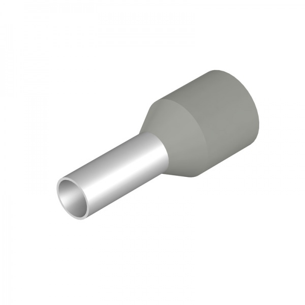 9028520000 WEIDMULLER Кабельный наконечник, изолированный, 4 mm², Длина зачистки изоляции: 10 mm, серый