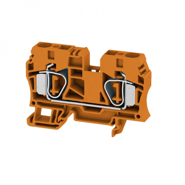 1830610000 WEIDMULLER Проходная клеммная колодка, Пружинное соединение, 10 mm², 1000 V, 57 A, Количество соединений: 2