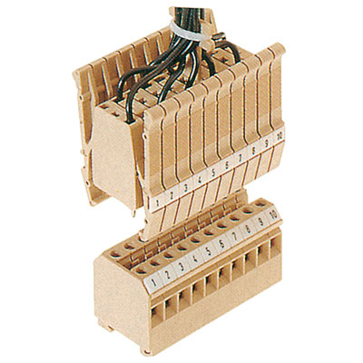 1538260000 WEIDMULLER Проходная клеммная колодка, Винтовое соединение, 4 mm², 400 V, 32 A, Количество соединений: 2