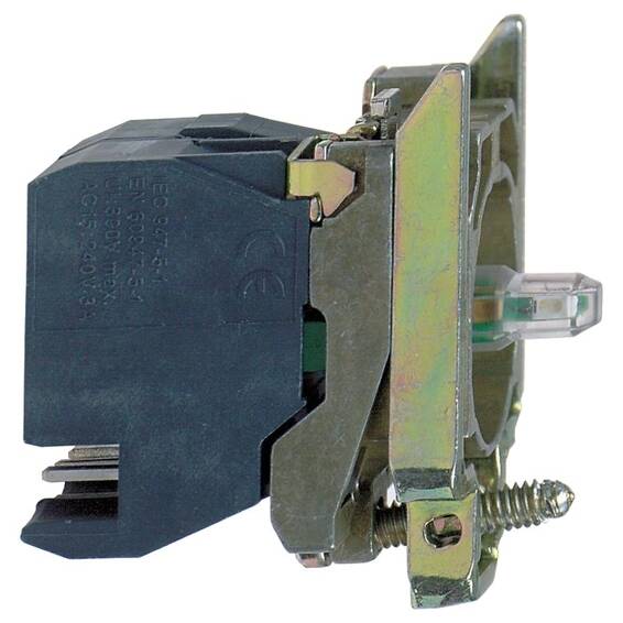 ZB4BW0B634 Schneider Electric КОРПУС КНОПКИ 22ММ 24В С ПОДСВЕТКОЙ ZB4BW0B634