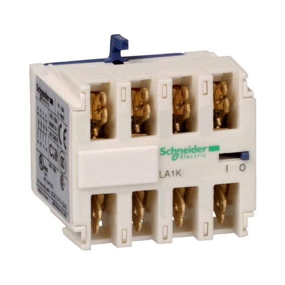 LA1KN137 Schneider Electric БЛОК ДОПОЛНИТЕЛЬНЫХ КОНТАКТОВ НО+3НЗ, КОНТАТЫ ФАСТОН