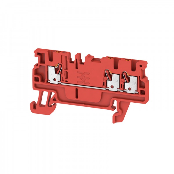 2534500000 WEIDMULLER Проходная клеммная колодка, PUSH IN, 1.5 mm², 500 V, 17.5 A, Количество соединений: 3