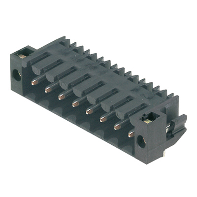1005180000 WEIDMULLER Вставной разъем печатной платы (соединение с платой), 3.50 mm, Количество полюсов: 10, Угол вывода: 90°