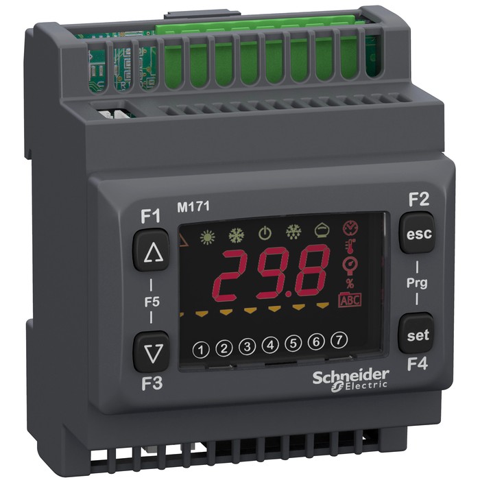 TM171OD22R Schneider Electric Оптим ПЛК М171, дисплей, 22 I/Os
