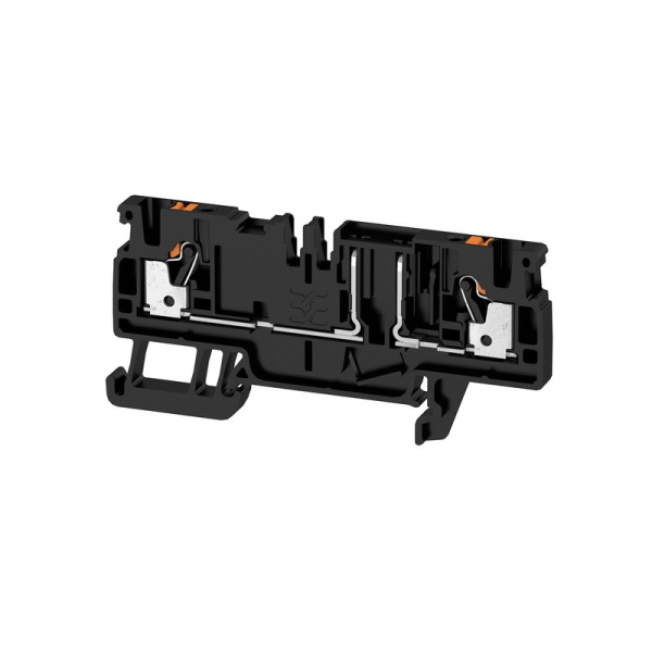 2466530000 WEIDMULLER Клемма с предохранителем, без светодиода, PUSH IN, 2.5 mm², 250 V, 10 A, миниатюрный предохранитель, черный