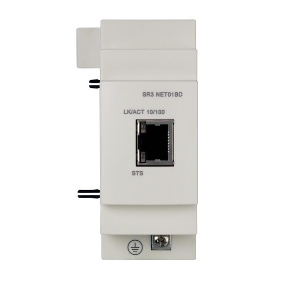 SR3NET01BD Schneider Electric МОДУЛЬ РАСШИРЕНИЯ СВЯЗИ ETHERNET =24В