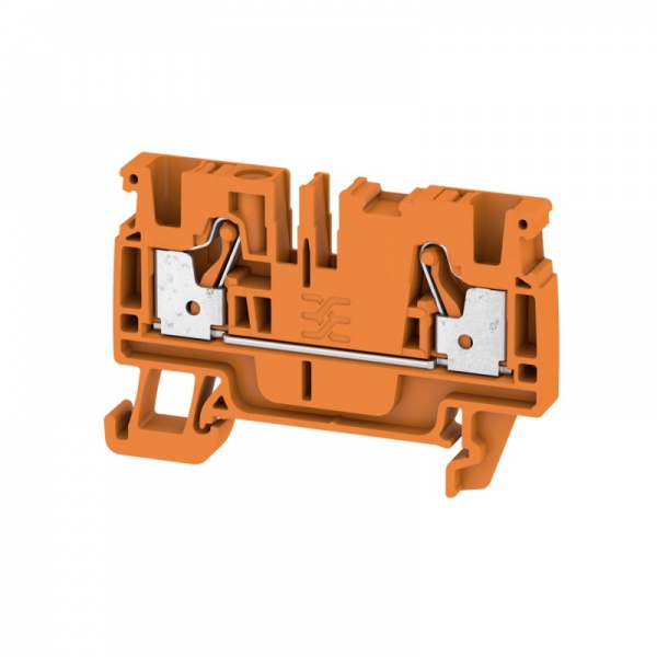 2051230000 WEIDMULLER Проходная клеммная колодка, PUSH IN, 4 mm², 800 V, 32 A, Количество соединений: 2