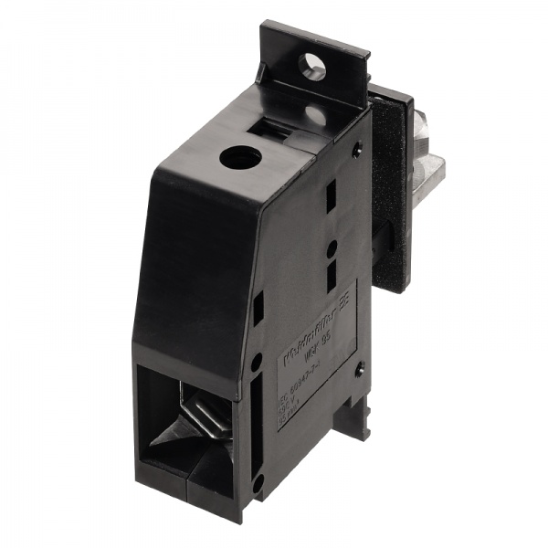 1937120000 WEIDMULLER OMNIMATE Power — серия WGK, Проходная клемма, Расчетное сечение: 95 mm², Винтовое соединение, Wemid (PA), зеленый/желтый, Непосредственный монтаж, Про