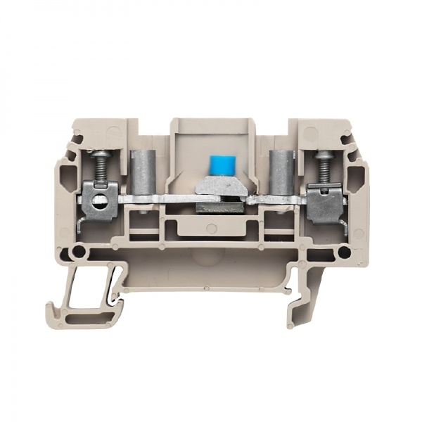 1754970000 WEIDMULLER Клемма для проведения проверок, Винтовое соединение, 4 mm², 400 V, 32 A, скользящий, Поперечное разделение: без, встроенное испытательное гнездо: Да,