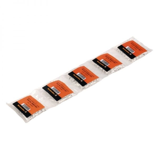 0252111530 WEIDMULLER Система кодирования кабелей, 1.3 - 3 mm, 3.4 mm, Напечатанные символы: Цифры, 9, ПВХ, мягкий, не содержит кадмия, белый