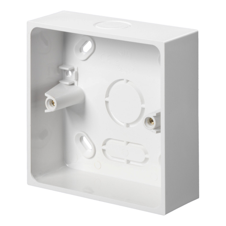 KBU321W Schneider Electric Коробка установочная для термостатов TC100/TC300, накладная, 10шт.