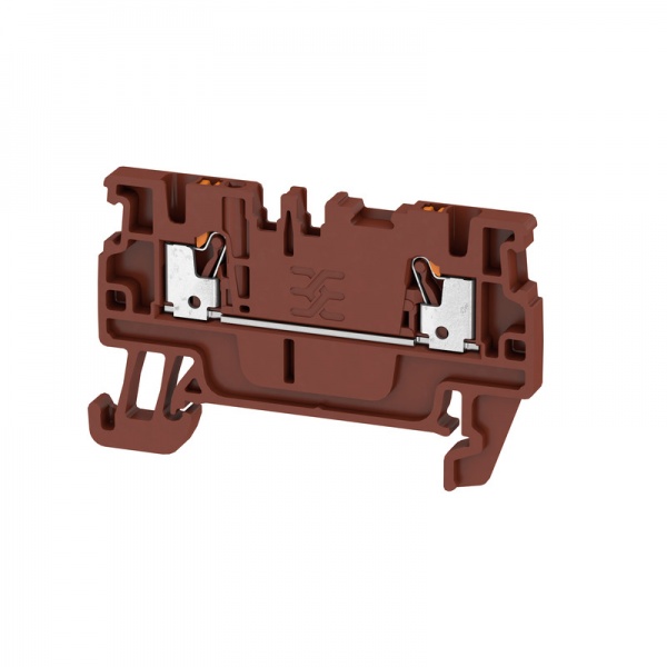 2508200000 WEIDMULLER Проходная клеммная колодка, PUSH IN, 1.5 mm², 500 V, 17.5 A, Количество соединений: 2