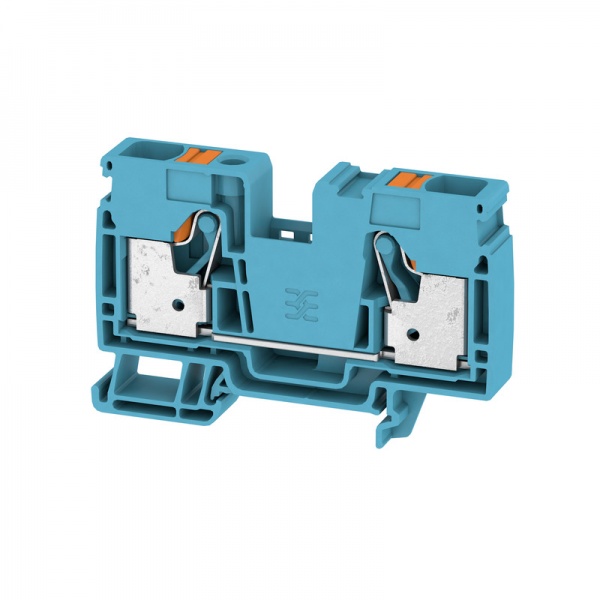 2494100000 WEIDMULLER Проходная клеммная колодка, PUSH IN, 16 mm², 1000 V, 76 A, Количество соединений: 2