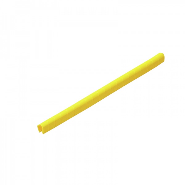 0689600000 WEIDMULLER Система кодирования кабелей, 2 - 3 mm, 4 mm, Напечатанные символы: без, Нейтральный, ПВХ, мягкий, не содержит кадмия, желтый