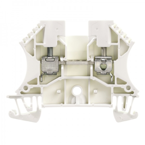 1036700000 WEIDMULLER Проходная клеммная колодка, Винтовое соединение, 4 mm², 800 V, 32 A, Количество соединений: 2