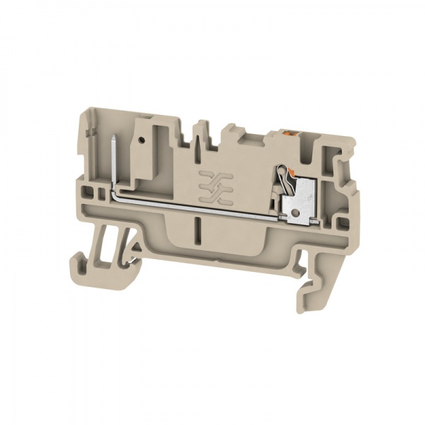 2482160000 WEIDMULLER Проходная клеммная колодка, PUSH IN, 1.5 mm², 500 V, 17.5 A, Количество соединений: 2