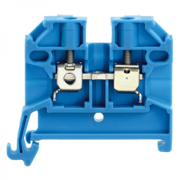 0380480000 WEIDMULLER Проходная клеммная колодка, Винтовое соединение, 2.5 mm², 800 V, 24 A, Количество соединений: 2
