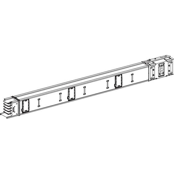 KSA1000ED4154 Schneider Electric СЕКЦИЯ ПРЯМАЯ 1000A, 1,5М