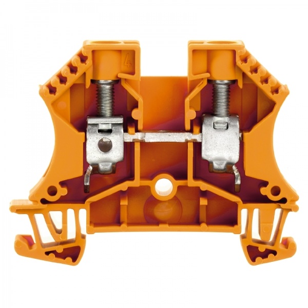 1020360000 WEIDMULLER Проходная клеммная колодка, Винтовое соединение, 10 mm², 1000 V, 57 A, Количество соединений: 2