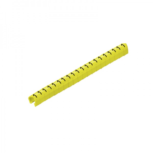 0648201517 WEIDMULLER Система кодирования кабелей, 4 - 5 mm, 6 mm, Напечатанные символы: Цифры, 5, ПВХ, мягкий, не содержит кадмия, желтый