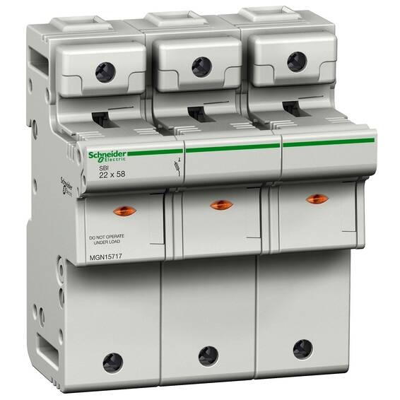 MGN15717 Schneider Electric РАЗЪЕД-ЛЬ ПРЕДОХР. SBI 3П 22X58 380В