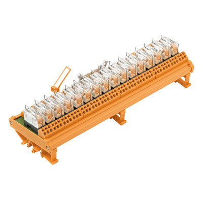 9444660000 WEIDMULLER Интерфейсный модуль с реле, RCL, LMNZF 5.08mm, Пружинное соединение, Вставной разъем по стандарту IEC 60603-13 / DIN 41651, 20-полюсная вилка, 24 V DC