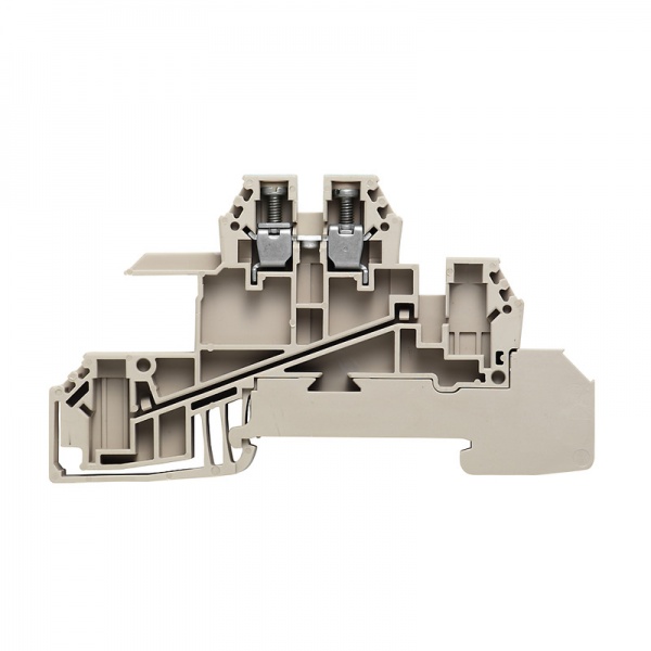 1030900000 WEIDMULLER Многоуровневая модульная клемма, Винтовое соединение, 2.5 mm², 400 V, 24 A, Количество уровней: 1, Темно-бежевый