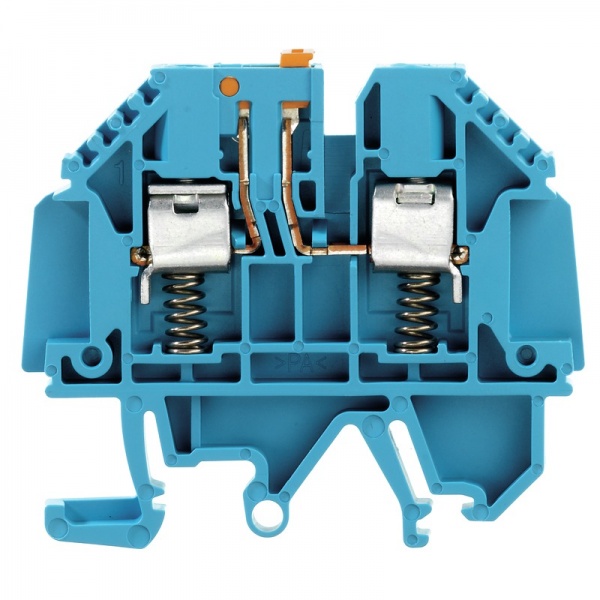 7910370000 WEIDMULLER Клемма для проведения проверок, Винтовое соединение, 4 mm², 630 V, 32 A, без, Поперечное разделение: без, встроенное испытательное гнездо: Нет, TS 32,