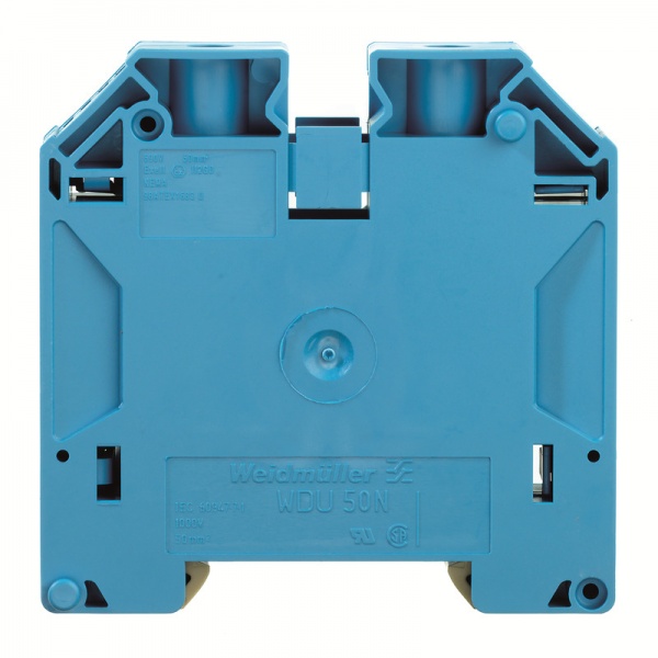 1422440000 WEIDMULLER Проходная клеммная колодка, Винтовое соединение, 50 mm², 1000 V, 150 A, Количество соединений: 2