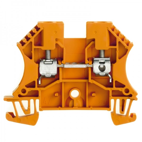 1036760000 WEIDMULLER Проходная клеммная колодка, Винтовое соединение, 4 mm², 800 V, 32 A, Количество соединений: 2