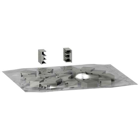 A9N21039 Schneider Electric ЗАГЛУШКИ БОКОВЫЕ ДЛЯ ГРЕБЕНЧАТЫХ ШИНОК (A9N) 1П+H (40ШТ)