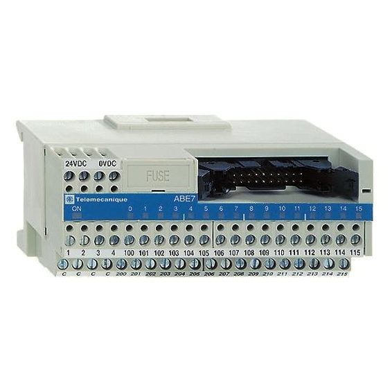 ABE7H16C11 Schneider Electric TELEFAST БАЗА НА 16 КАНАЛОВ ВХ/ВЫХ, ИНДИКАЦИЯ СОСТ.КАНАЛА