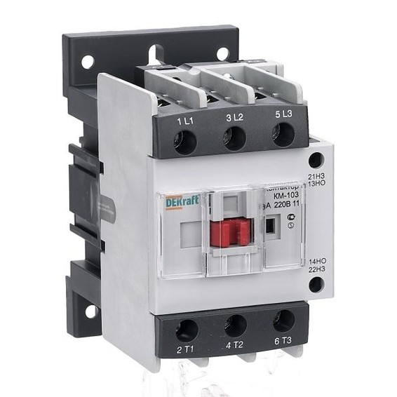22138DEK DEKraft Контактор  КМ-103 3P 65А 400/220В AC 30кВт
