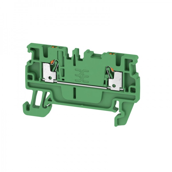 2508210000 WEIDMULLER Проходная клеммная колодка, PUSH IN, 1.5 mm², 500 V, 17.5 A, Количество соединений: 2