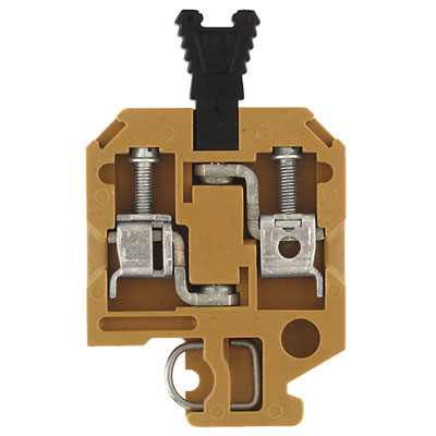 0340720000 WEIDMULLER Клемма для проведения проверок, Винтовое соединение, 4 mm², 400 V, 25 A, втычной, Поперечное разделение: без, встроенное испытательное гнездо: Нет, TS