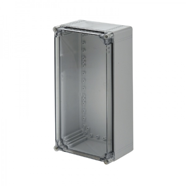 9535720000 WEIDMULLER Пластиковый корпус, FPC (корпус из поликарбоната, пустой), 400 x 200 x 132 mm, Поликарбонат, Светло-серый, прозрачный