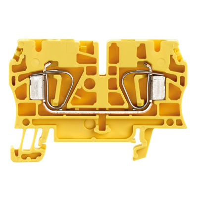 1683590000 WEIDMULLER Проходная клеммная колодка, Пружинное соединение, 4 mm², 800 V, 32 A, Количество соединений: 2