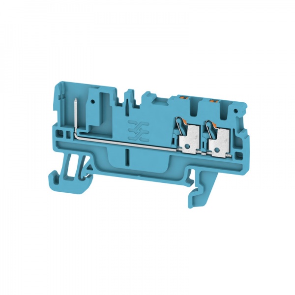 2482190000 WEIDMULLER Проходная клеммная колодка, PUSH IN, 1.5 mm², 500 V, 17.5 A, Количество соединений: 3