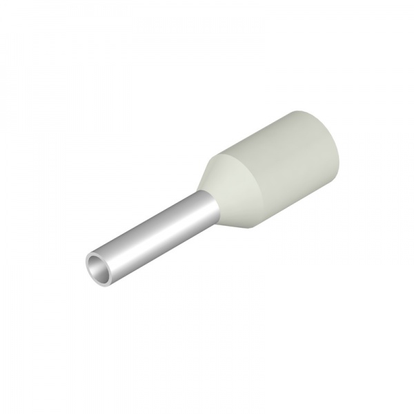 9028280000 WEIDMULLER Кабельный наконечник, изолированный, 0.75 mm², Длина зачистки изоляции: 8 mm, белый