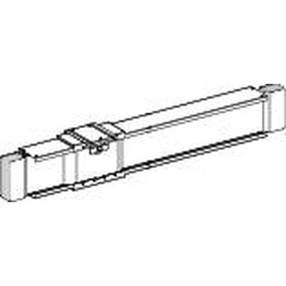 KTA1000EB420 Schneider Electric ПРЯМАЯ СЕКЦИЯ ДЛЯ БОЛТ. ОТВ. БЛОКОВ, 3L+N+PE, Al, 1000А, L=2000 ММ