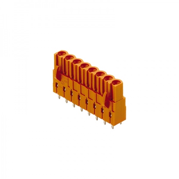 1009470000 WEIDMULLER Вставной разъем печатной платы (соединение с платой), 5.08 mm, Количество полюсов: 2, Угол вывода: 180°